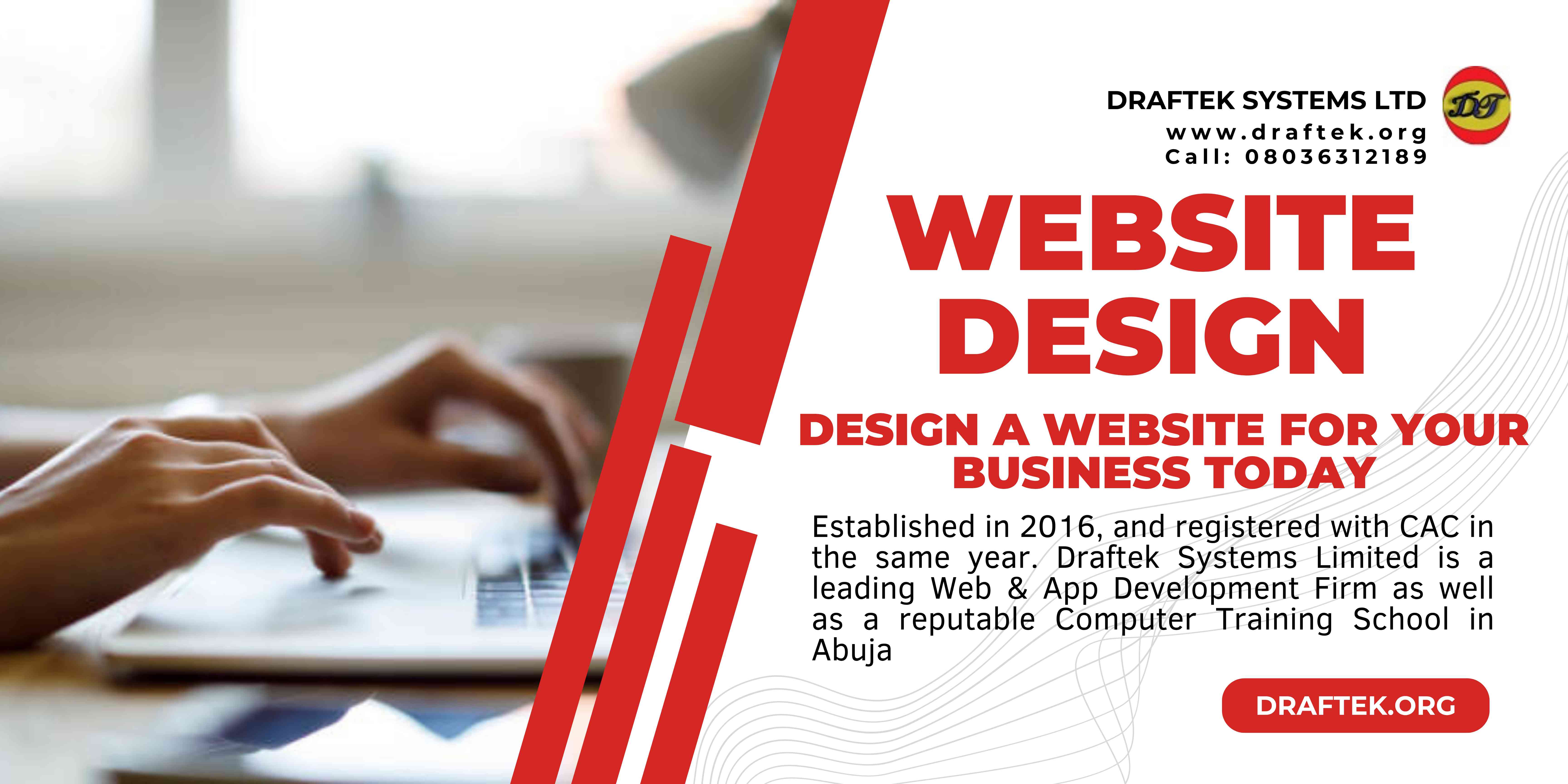 Web design company in Abuja creating professional websites for businesses